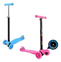 Patinete Infantil Com Luz iluminação 3 rodas radical