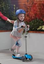 Patinete Infantil com Luzes de Led Infantil Portátil Dobrável Altura Ajustável Antiderrapante