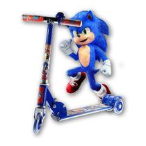 Patinete Infantil De Ferro 3 Rodas Com Luz