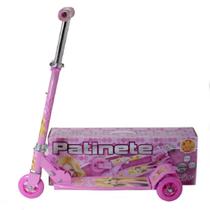 Patinete Infantil De Pé Ajusta Altura Até 75Cm Suporta 50Kg