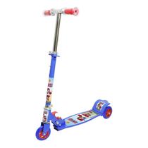 Patinete Infantil Dobrável 03 Rodas Radical Até 50kg Top Azul
