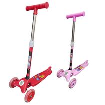 Patinete Infantil Dobrável Ajustável Com Kit De Proteção Patinete Infantil Dobrável Ajustável Com Kit De Proteção