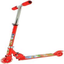 Patinete Infantil Dobravel Altura Ajustavel 2 Rodas Raposinha Meninas Meninos Zippy Toys