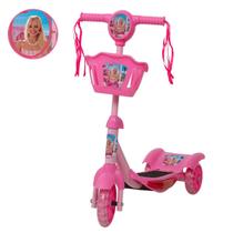 Patinete Infantil Feminino Barbie Ajustável 3 4 5 6 Anos Patinete Infantil Feminino Barbie Ajustável 3 4 5 6 Anos