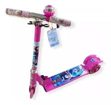 Patinete Infantil Frozen 3 Rodas Gel Led