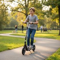 Patinete Infantil Juvenil Reforçado 80 Kilos Rodas Grandes Freio Traseiro Patinete Infantil Juvenil Reforçado 80 Kilos Rodas Grandes Freio Traseiro