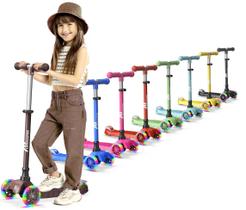 Patinete Infantil Lifemaster Mini de 3 Ruedas con Luces Multicolor Patinete Infantil Lifemaster Mini de 3 Ruedas con Luces Multicolor