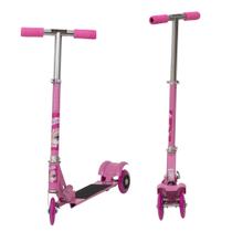 Patinete Infantil Menina Barbie 5 Anos de Ferro Resistente