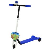 Patinete Infantil Para Criança Menina 6 7 8 9 10 Anos Várias Cores Scooter Divertido com Buzina - Pro Tork