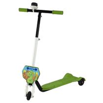 Patinete Infantil Para Criança Menina 6 7 8 9 10 Anos Várias Cores Scooter Divertido com Buzina