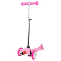 Patinete Infantil Radical 3 Rodas Rosa - BBR Toys