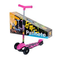 Patinete Infantil Radical Power New 3 Rodas 40kg Dm Toys
