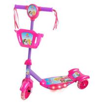 Patinete Infantil Sonho De Princesa 3 Rodas Som E Luz - Dmtoys 5621 Patinete Infantil Sonho De Princesa 3 Rodas Som E Luz - Dmtoys 5621