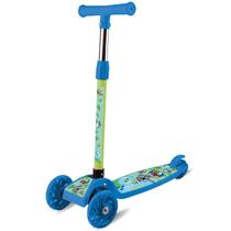 Patinete Infantil Três Rodas Com Led Altura Ajustável - Art Brink