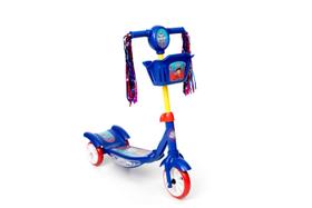 Patinete Infantil Turma Da Aventura Azul Com Led e Fitas Unitoys Brinquedo Patinete Infantil Turma Da Aventura Azul Com Led e Fitas Unitoys Brinquedo