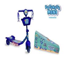 Patinete Mini Tubarão 3 Rodas Zoop Toys - Azul ZP00787