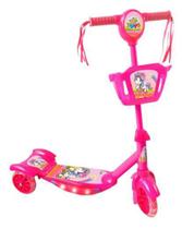 Patinete Mini Unicórnio Rosa Infantil Luz E Som Menina C44 - Zoop Toys