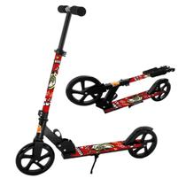 Patinete Para Jovens Até 80kg Ajustavel Dobravel Dm Toys