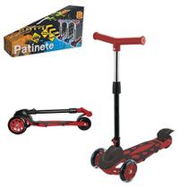 Patinete Radical Infantil Dobravel Com 3 Rodas 40Kg - Dm Brasil