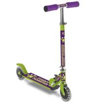 Patinete Radical InLine 2 Rodas Roxo E Verde Toyng