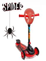 Patinete Radical Mais Mascara Homem Aranha - DM Toys