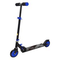 Patinete Radical Preto E Azul - Dm Toys