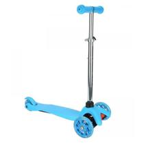 Patinete Scooter 3 Rodas Regulável Com Freio Red Star - Azul