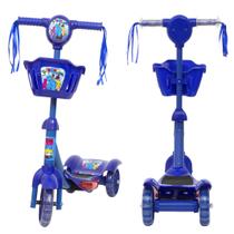 Patinete Scooter Cestinha Turma do Problems Suporta 35kg - TOYS 2U