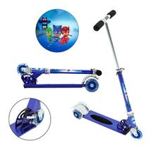 Patinete Scooter Patrulha Canina Infantil Azul de Alumínio