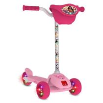 Patinete Skatenet Disney Princesas Rosa Bandeirante