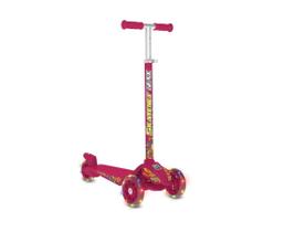 Patinete Skatenet Max Pink Com Led Bandeirante - 1521