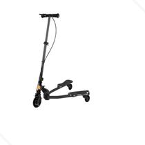 Patinete Trinete Radical Frog New Preto Dobrável DM Toys Patinete Trinete Radical Frog New Preto Dobrável DM Toys