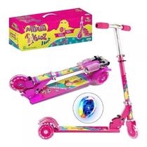 Patinete Veloz Infantil 3 Rodas Alumínio Menina- Art Brink