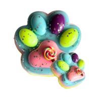 Patinha Cachorro Taba Squishy Brinquedo Fidget Antistress Patinha Cachorro Taba Squishy Brinquedo Fidget Antistress