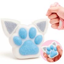 Patinha Gato Squishy Alívio Estresse Apertar Macia Orelhinha