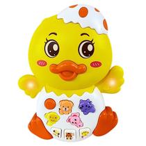 Patinho Bebe Brinquedo Interativo Infantil Musical com Som e Luz Castela