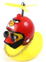 Patinho Buzina Angry Birds Com Luz Para Bike E Moto