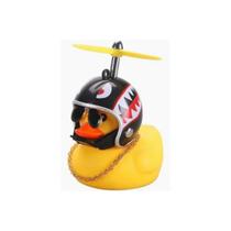 Patinho Jack Com Led Pato de Borracha Bike Moto