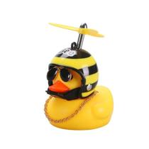 Patinho Jack da Zueira (Com Led) - Pato de Borracha Decora Bike Moto