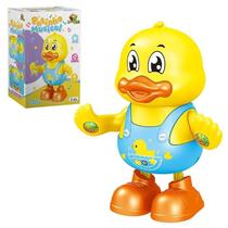 Patinho Musical Dançarino Com Luz Som e Movimentos Art Brink