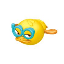 Patinho Nadador Brinquedo para Banho e Piscina Nada ao dar corda