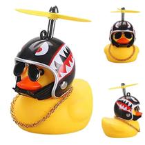 Patinho Pato Capacete Hélice Óculos Buzina Bike Carro Moto Patinho Pato Capacete Hélice Óculos Buzina Bike Carro Moto