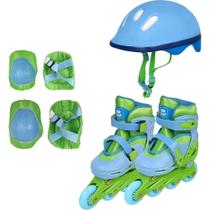 Patins 3 em 1 Roller 4 Rodas Tri-line Quadri-line Dino Bel