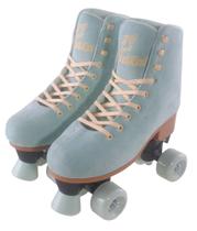 Patins 4 Rodas Azul Camurça Califórnia 31 ao 34 Ajustável - FENIX