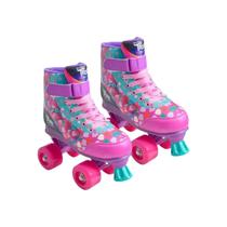 Patins 4 Rodas Infantil Trolls Candy Tour Disney Oficial