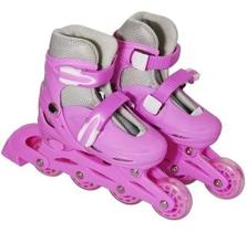 Patins 4 Rodas Inline Rosa Tam G BW018RG Importway Patins 4 Rodas Inline Rosa Tam G BW018RG Importway