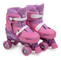 Patins 4 Rodas Roxo Roller Skate 34 ao 37 PK-04RX Fenix - Fênix