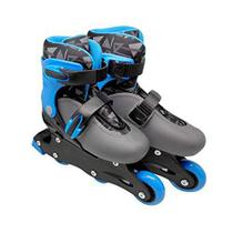 Patins Ajustavel 2 Em 1 Azul Do 31 Ao 34 Até 50 Kgs