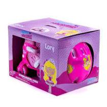 Patins ajustavel kit princesa n 27-30 unik toys