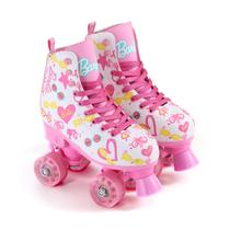 Patins Barbie, tamanhos ajustáveis 12-2 para meninas